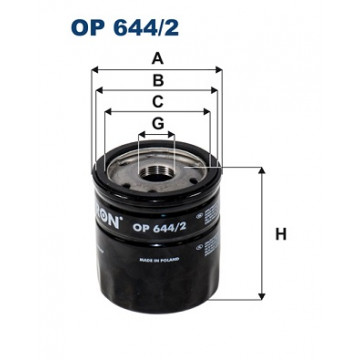 Filtron OP 644/2 - Yağ Filtresi