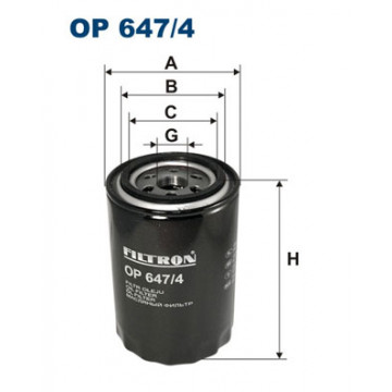 Filtron OP 647/4 - Yağ Filtresi