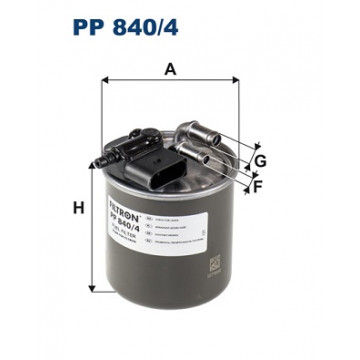Filtron PP 840/4 - Yakıt Filtresi