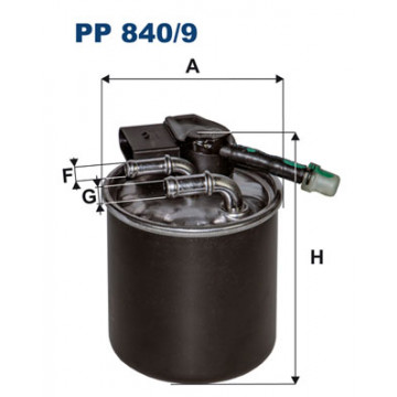 Filtron PP 840/9 - Yakıt Filtresi
