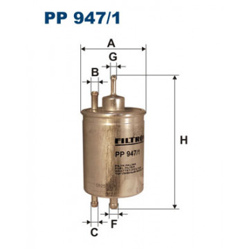 Filtron PP 947/1 - Yakıt Filtresi