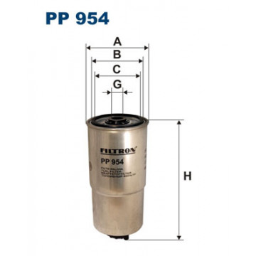Filtron PP 954 - Yakıt Filtresi