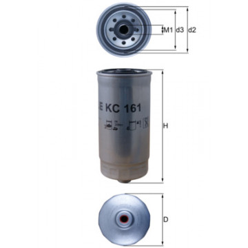MAHLE - KC 161 - Yakıt filtresi