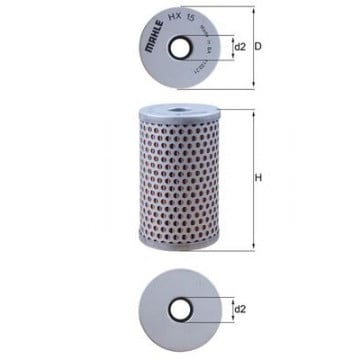 MAHLE - HX 15 - Hidrolik Filtresi