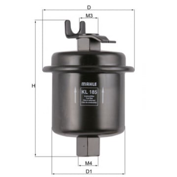 MAHLE - KL 185 - Yakıt filtresi