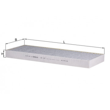 MAHLE - LAK 167 - Polen Filtresi