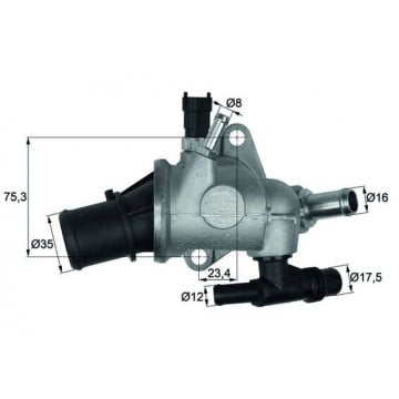 MAHLE - TI 142 83 - Termostat