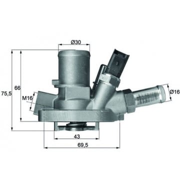 MAHLE - TI 147 80 - Termostat