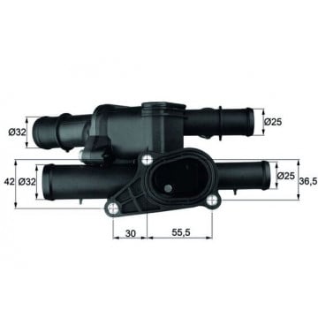 MAHLE - TM 1 105 - Termostat