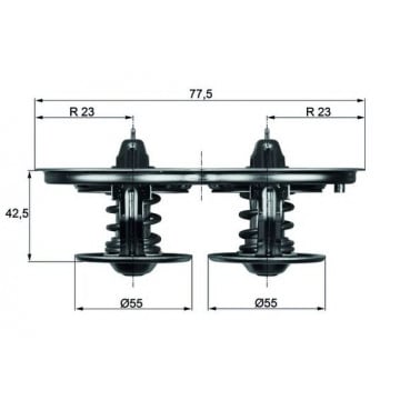 MAHLE - TX 32 80D - Termostat