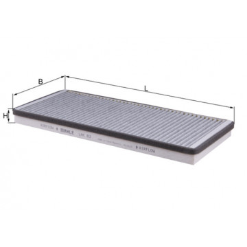 MAHLE - LAK 83 - Polen Filtresi
