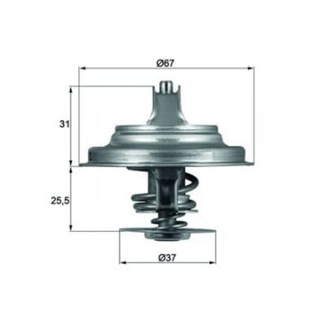 MAHLE - TX 25 71D - Termostat