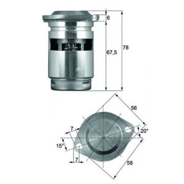 MAHLE - TO 1 83 - Termostat