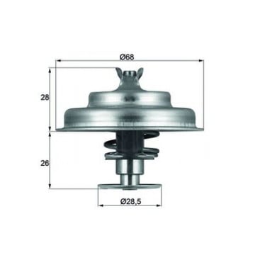 MAHLE - TX 75 80D - Termostat