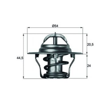 MAHLE - TX 4 75D - Termostat