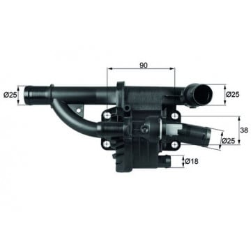MAHLE - TH 40 83 - Termostat