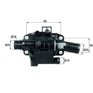 MAHLE - TH 41 83 - Termostat