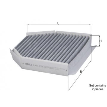 MAHLE - LAK 278/S - Polen Filtresi