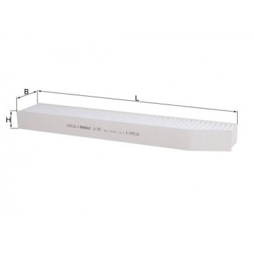 MAHLE - LA 897 - Polen Filtresi