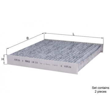 MAHLE - LAK 216 - Polen Filtresi