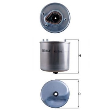 MAHLE - KL 780 - Yakıt filtresi
