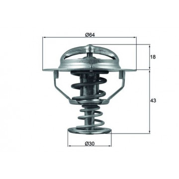 MAHLE - TX 114 82D - Termostat