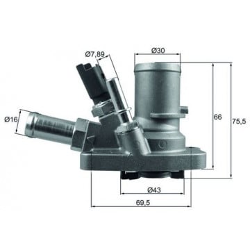MAHLE - TI 258 80 - Termostat