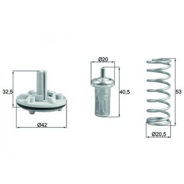 MAHLE - TX 183 80D - Termostat