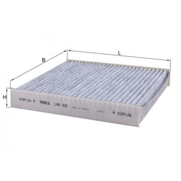 MAHLE - LAK 922 - Polen Filtresi