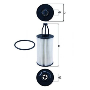 MAHLE - OX 814D - Yağ Filtresi
