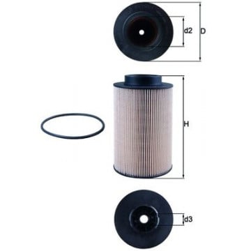 MAHLE - KX 191/1D - Yakıt filtresi