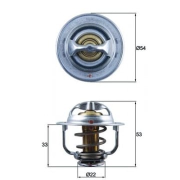 MAHLE - TX 179 89D - Termostat