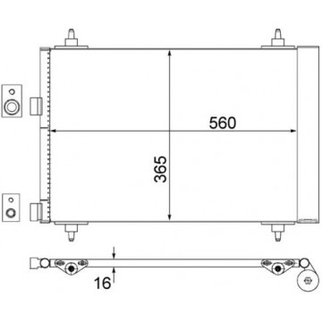 MAHLE - AC 315 000S - Klima Kondansatörü