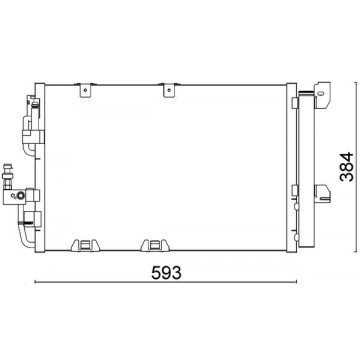 MAHLE - AC 337 000S - Klima Kondansatörü