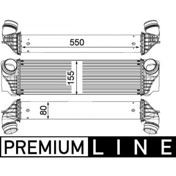 MAHLE - CI 183 000P - Turbo radyatörü