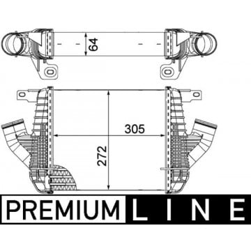 MAHLE - CI 237 000P - Turbo radyatörü