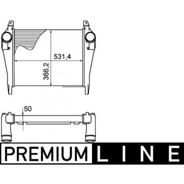 MAHLE - CI 268 000P - Turbo radyatörü