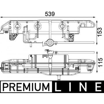 MAHLE - CRT 100 000P - Genleşme Tankı