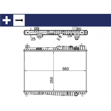 MAHLE - CR 1135 000S - Radyatör