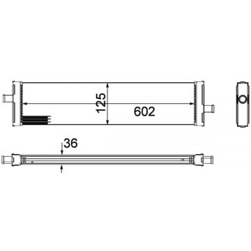 MAHLE - CR 1185 000P - Radyatör