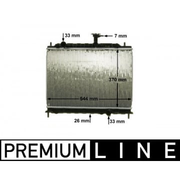 MAHLE - CR 1304 000P - Radyatör