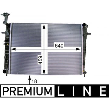 MAHLE - CR 1333 000P - Radyatör