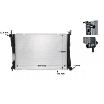 MAHLE - CR 1355 000S - Radyatör