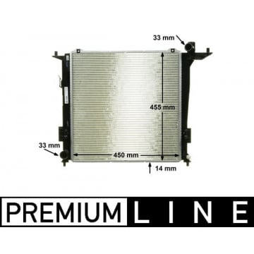 MAHLE - CR 1368 000P - Radyatör