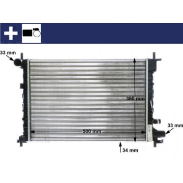 MAHLE - CR 381 000S - Radyatör
