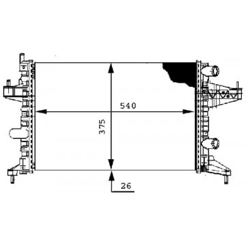 MAHLE - CR 388 000S - Radyatör