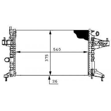 MAHLE - CR 389 000S - Radyatör