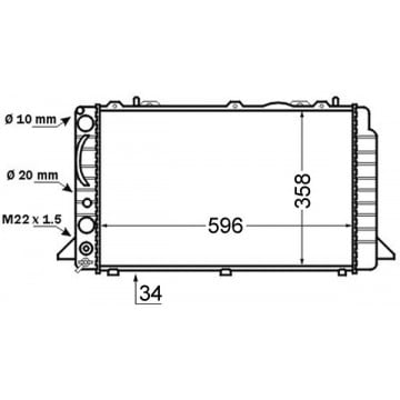 MAHLE - CR 396 000S - Radyatör