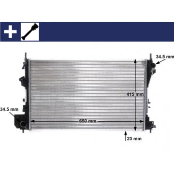 MAHLE - CR 40 000S - Radyatör