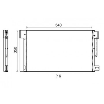 MAHLE - AC 367 000S - Klima Kondansatörü